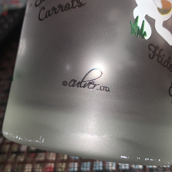 Culver Frosted Glass Easter Bunny Tumbler - Picture 10 of 11